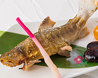 岩魚の塩焼き